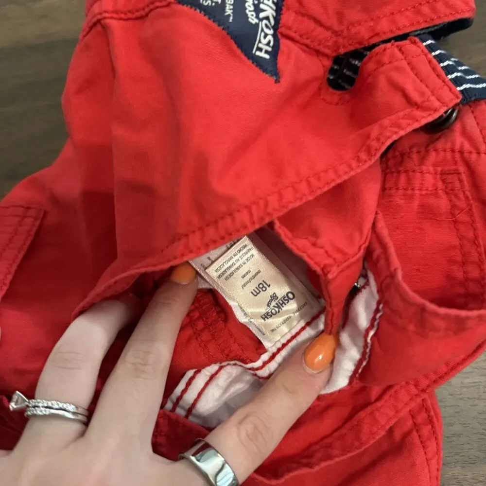 Sold Baby boy Oshkosh overalls